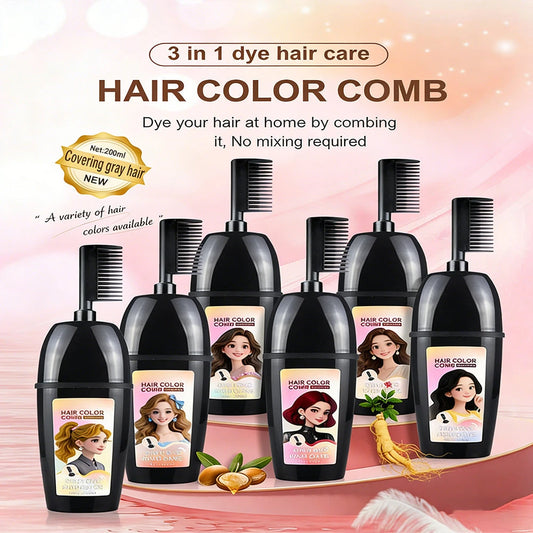 Herbal Hair Coloring Comb