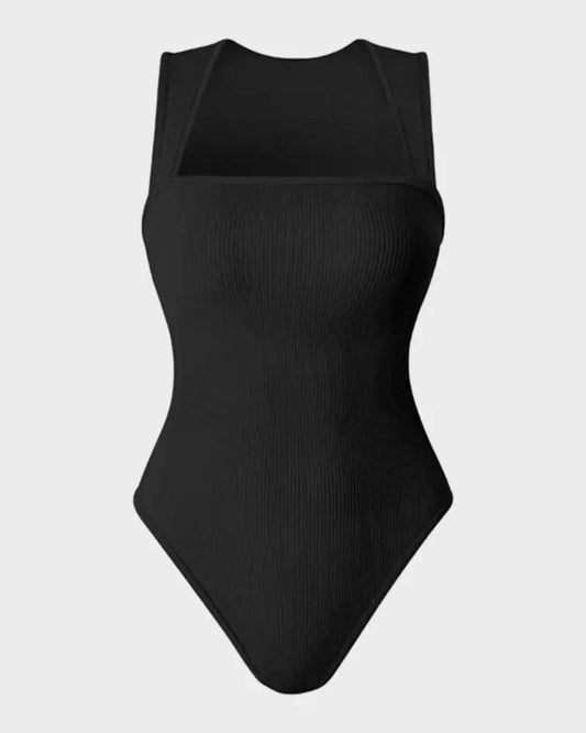 Square Neck Shaping Bodysuit