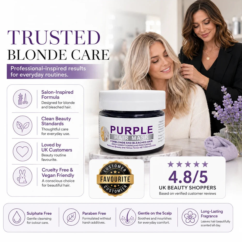 Moisturizing Purple Hair Mask