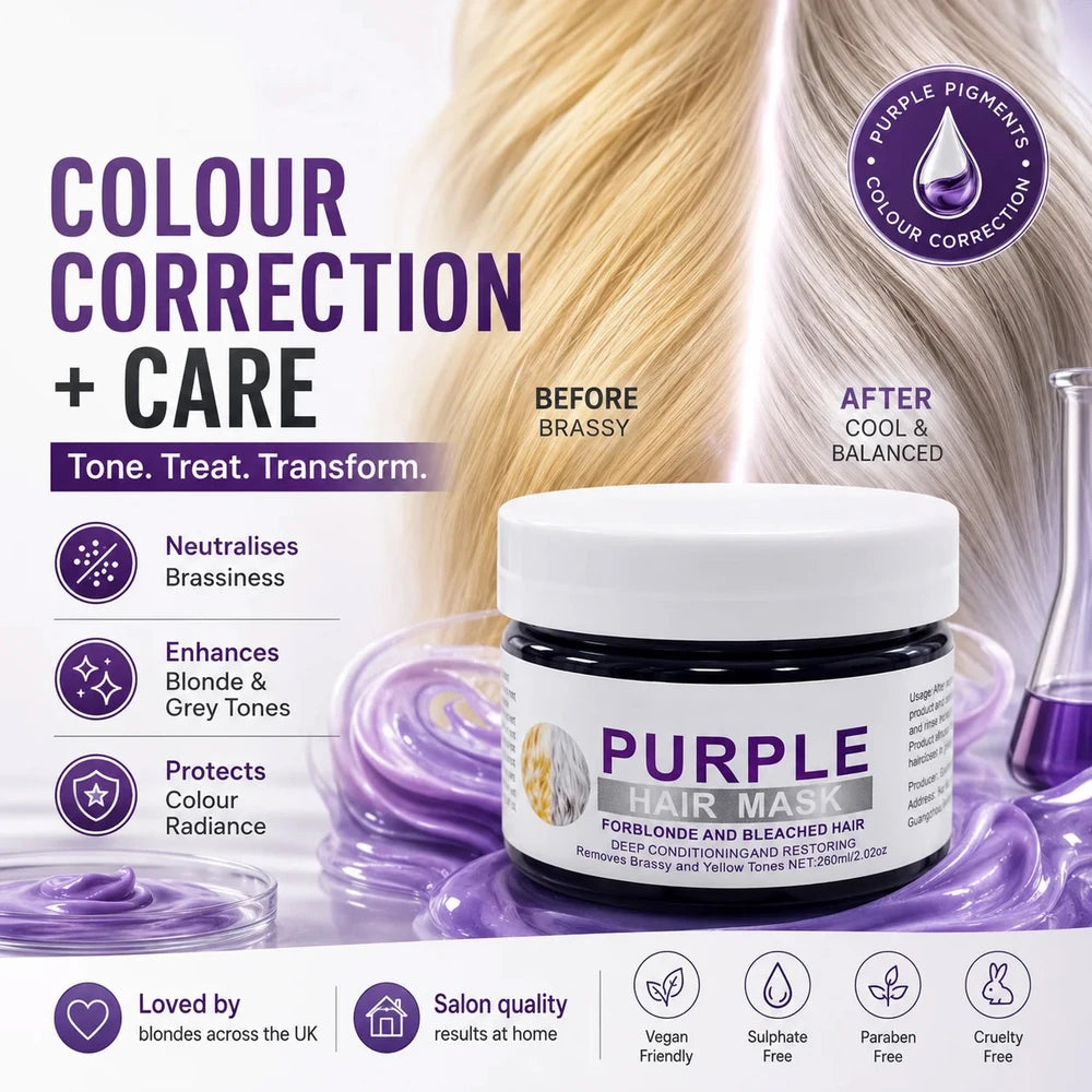 Moisturizing Purple Hair Mask
