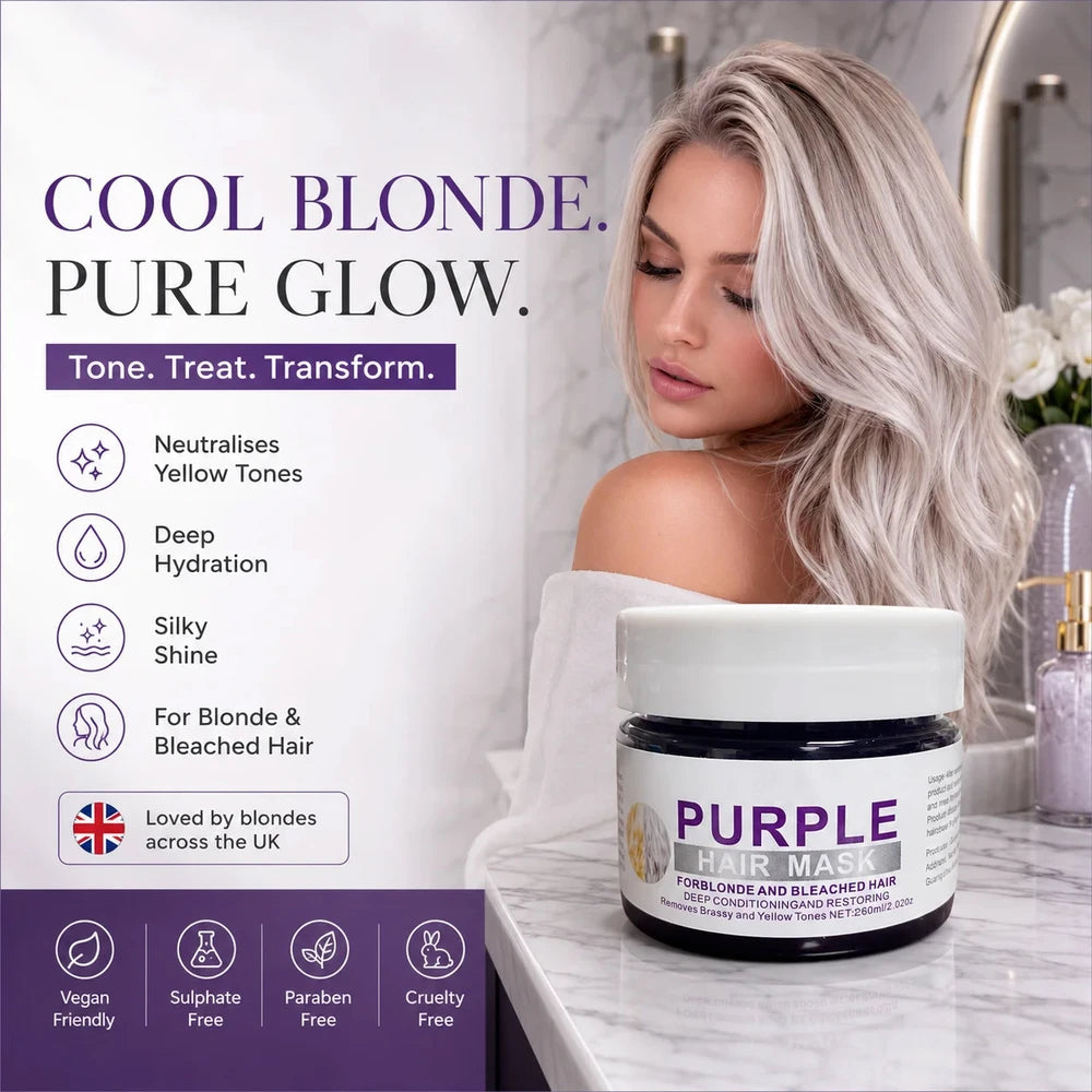 Moisturizing Purple Hair Mask