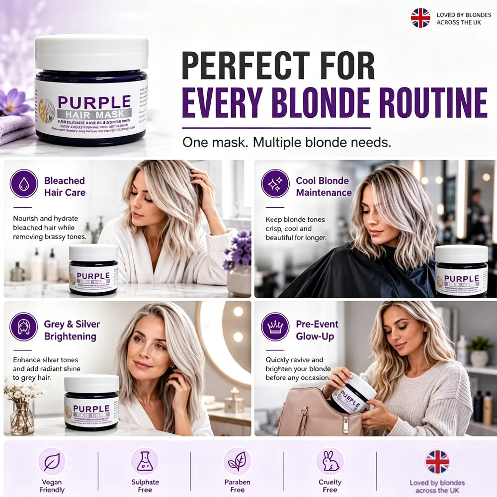 Moisturizing Purple Hair Mask