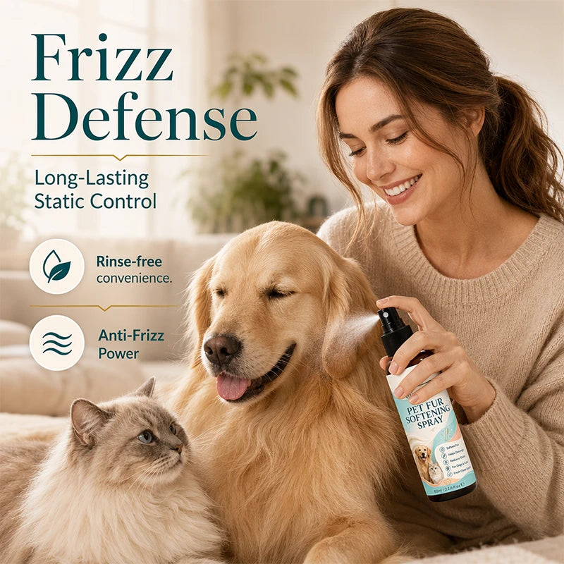 Gentle Pet Coat Detangling Spray