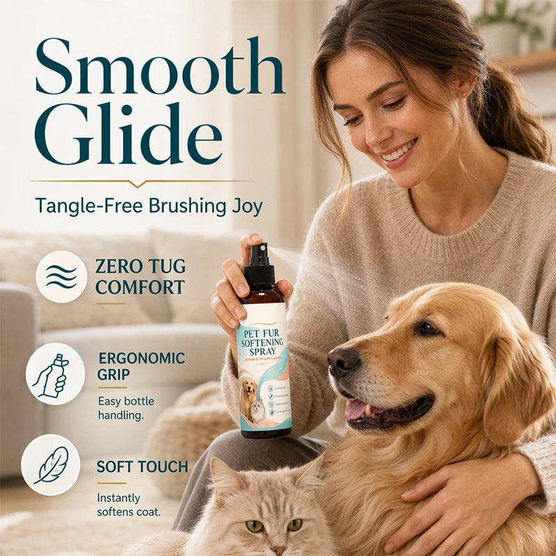 Gentle Pet Coat Detangling Spray
