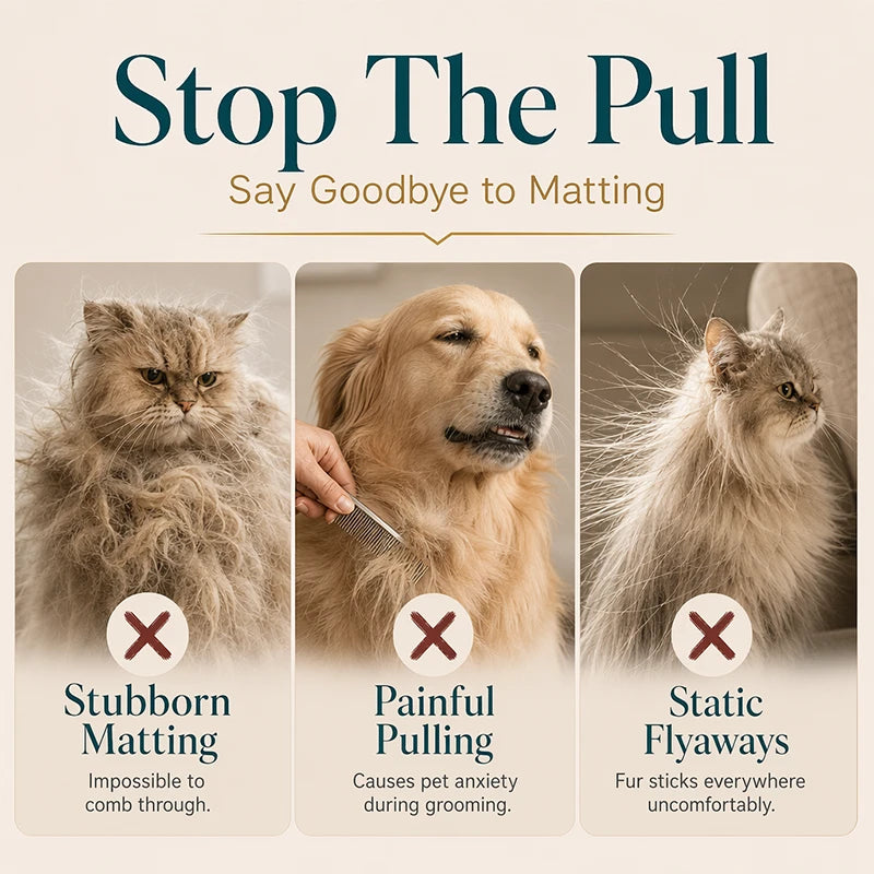 Gentle Pet Coat Detangling Spray
