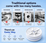 Ultrasonic Portable Dish and Laundry Washer