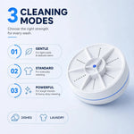 Ultrasonic Portable Dish and Laundry Washer