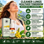 Organic Mullein Lung Cleansing Spray for Respiratory Support