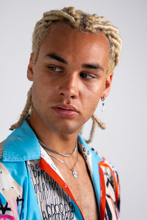 ROSE EARRING (SILVER)