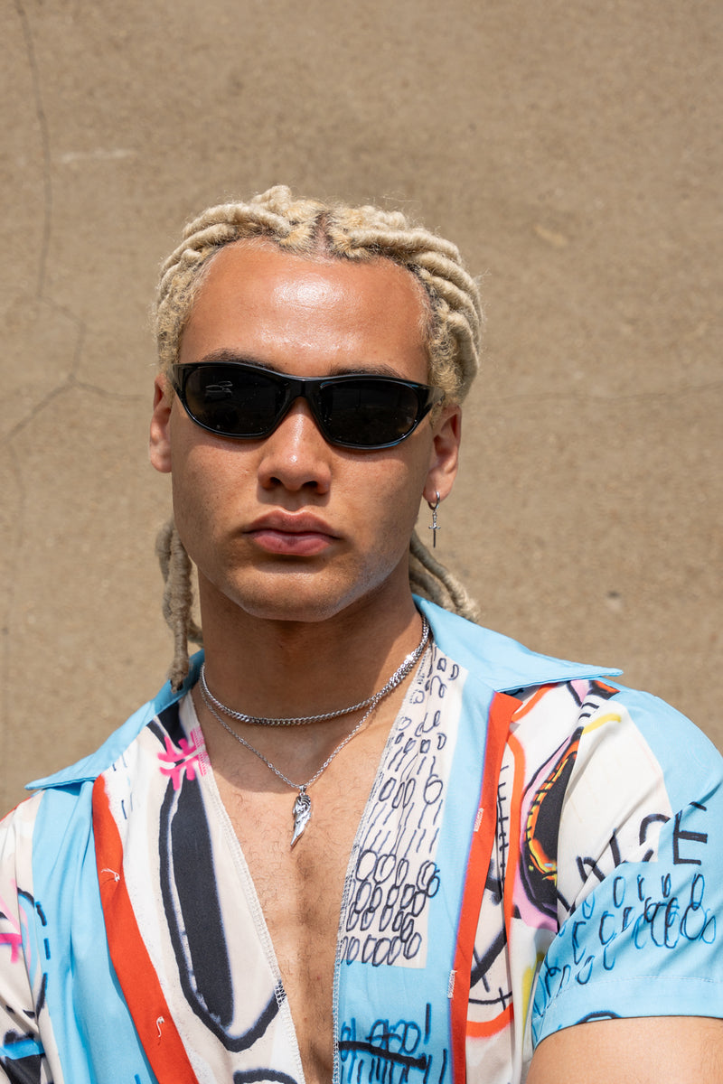 Silver Set - Wing and 5mm Rope Chain Necklace