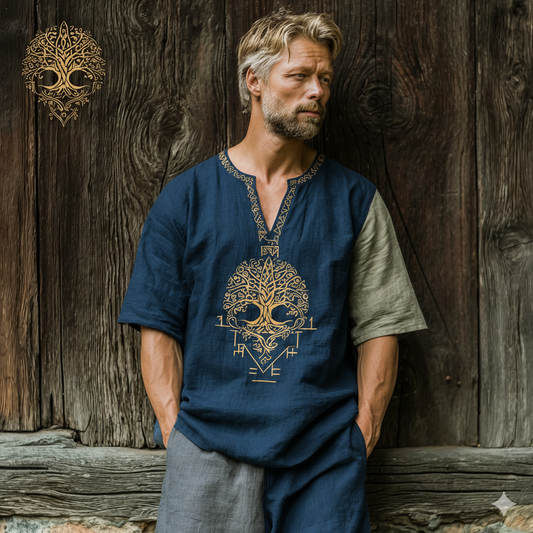 Sacred Grove Linen Tee