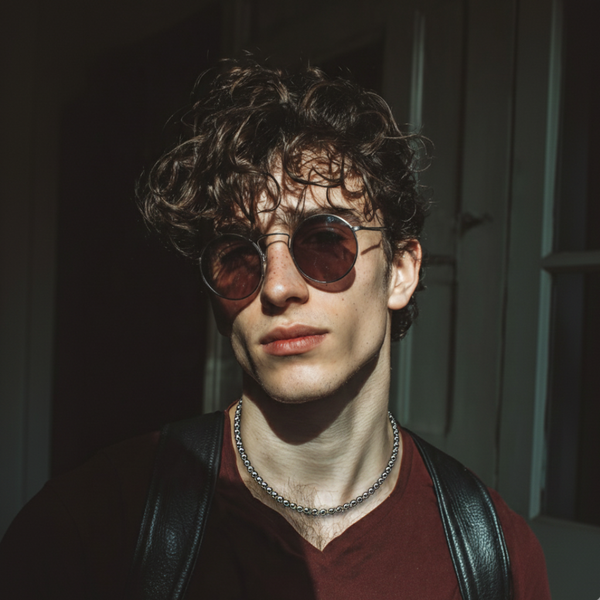 Hematite Power Necklace for Men