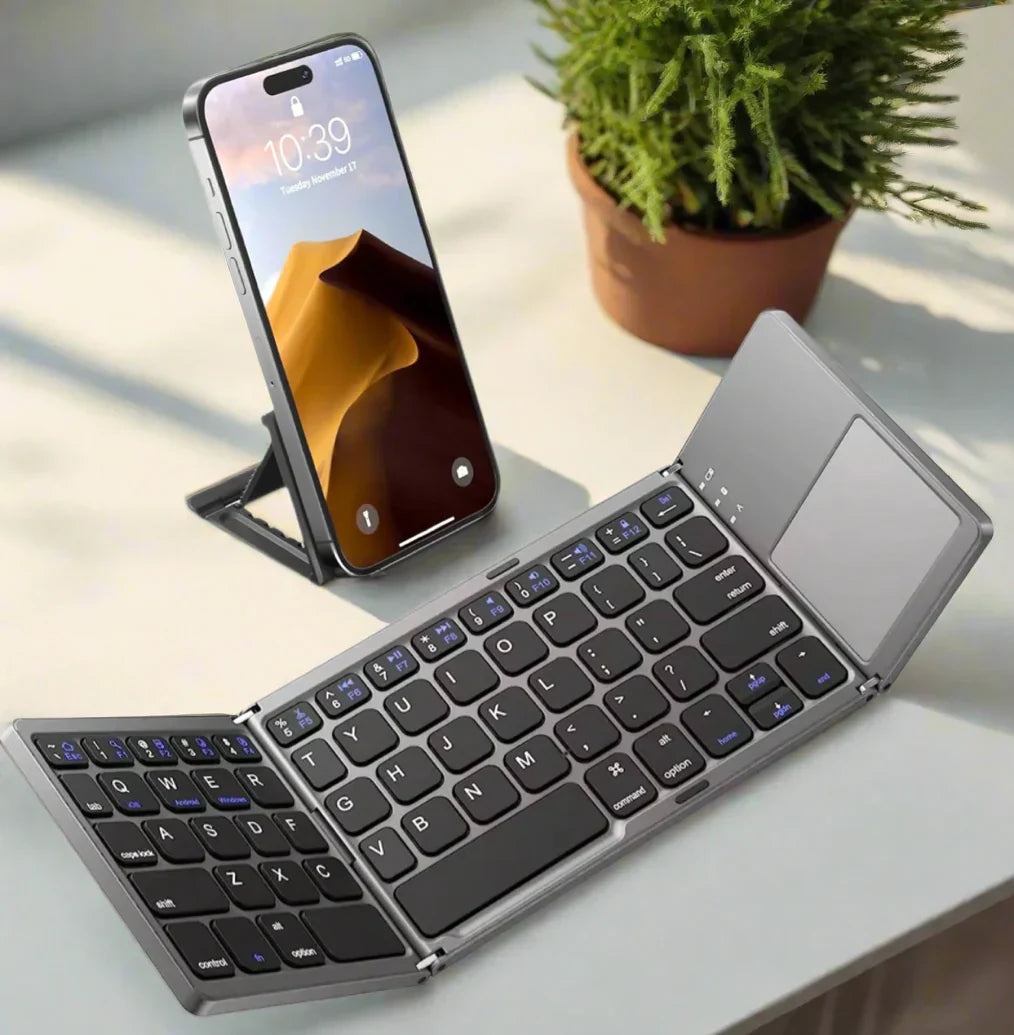 Ultra Thin Wireless Foldable Keyboard