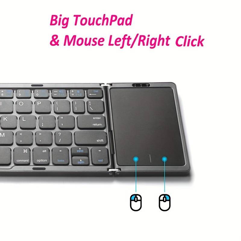Ultra Thin Wireless Foldable Keyboard
