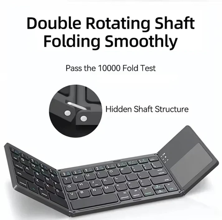 Ultra Thin Wireless Foldable Keyboard