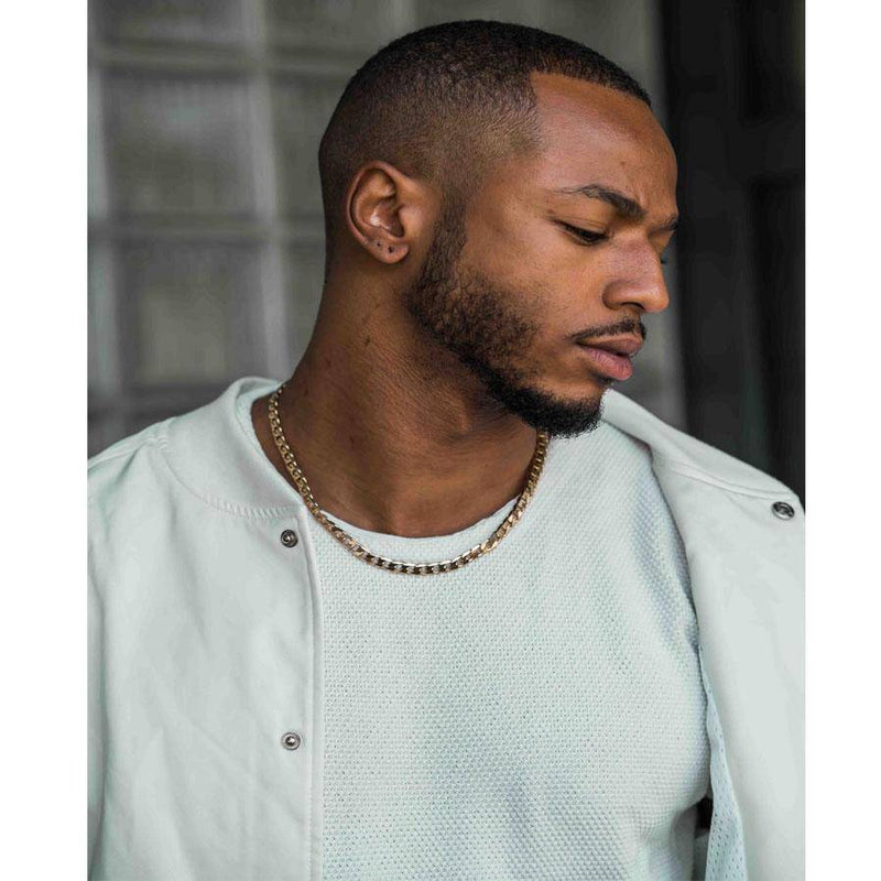 Gold Chain Necklace - Cuban 8mm