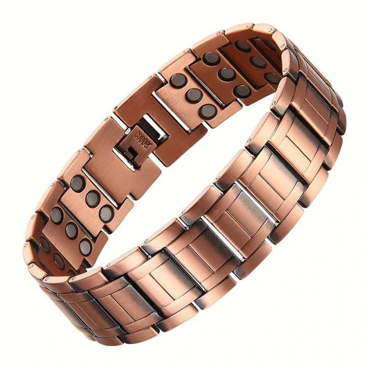 Mens Copper Magnetic Bracelet