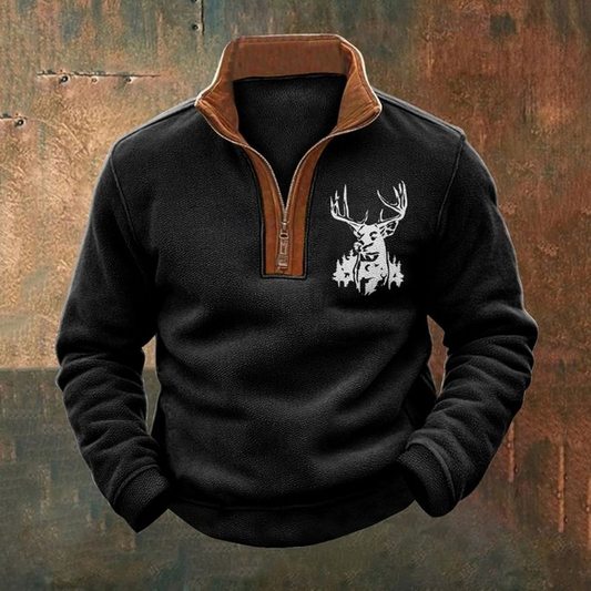 Reindeer Quarter Zip