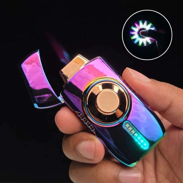 Ultimate RGB Electric Arc Spinner Lighter
