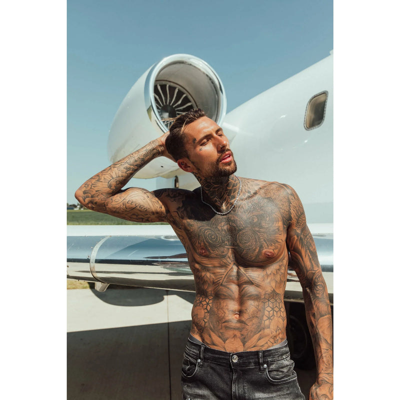 Silver Chain Necklace - Rope 5mm