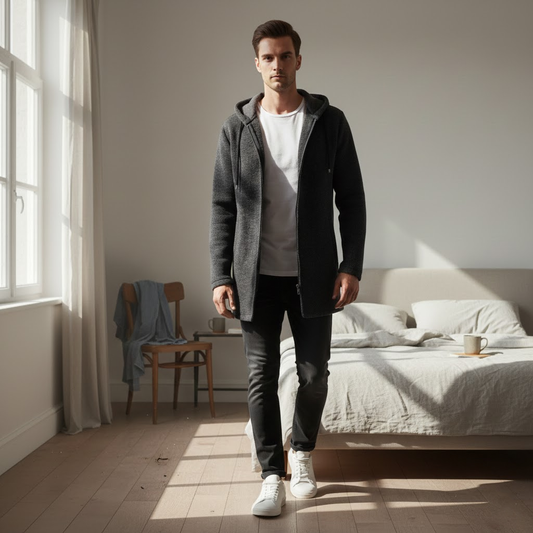 Longline Fleece Hoodie